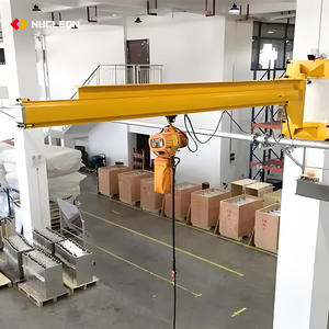 लाइट-ड्यूटी 270 डिग्री रोटेशन स्लीविंग आर्म बी बी x प्रकार 300 किलोग्राम 500 किलोग्राम 1000 किलोग्राम 2000 दीवार घुड़सवार जेब क्रेन - Product Image 2