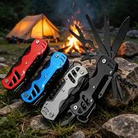 Couteau multi-outils en acier inoxydable, ouvre-bouteille, tournevis pour bricolage, entretien domestique, EDC, camping en plein air, OEM
