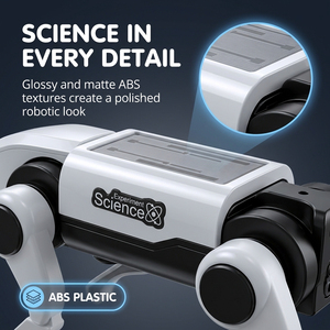 Educational STEM-enthusiast Science <b>Toy</b> <b>Dog</b> Mechanical <b>Robot</b> <b>Dog</b> <b>Toy</b> Safe Durable RC <b>Robot</b> Dogwith Forward and Backward Function - Product Image 5