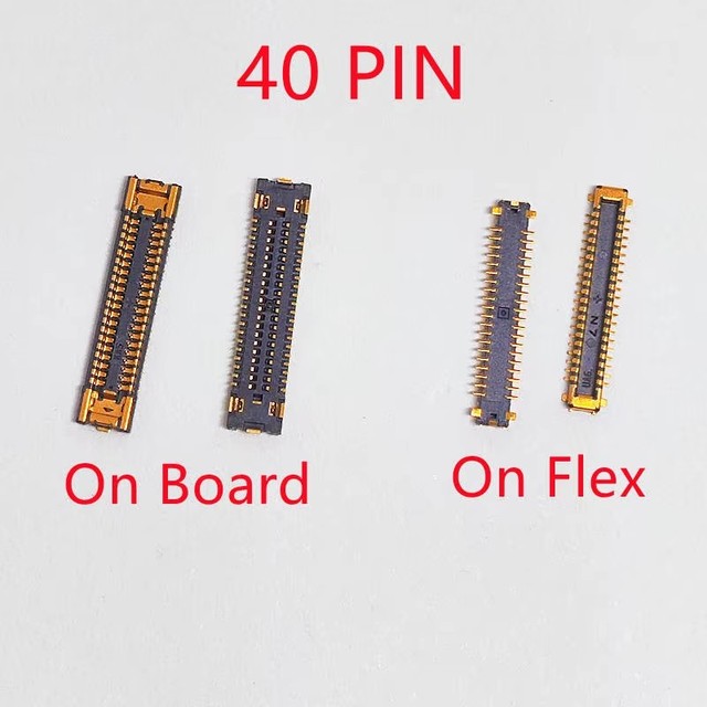 LCD Display Screen Flex FPC Connector 40Pin For Samsung Galaxy M51 M515 M515F S20 FE S20FE 5G G7810 G781 Plug On Board