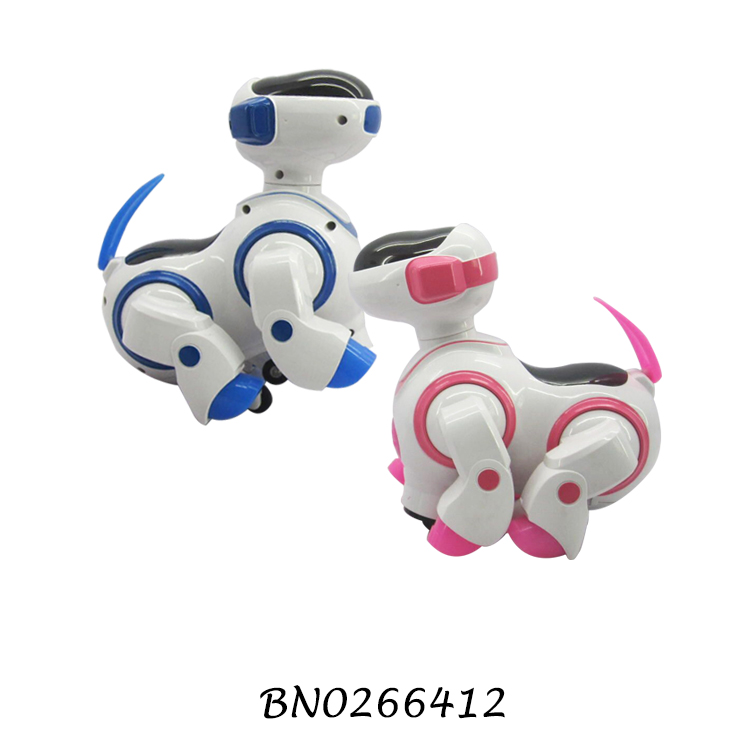 Электронная игрушка Танцующая собака Робот собака со светом и звуком
