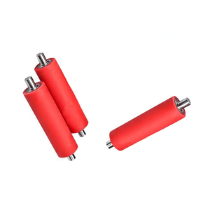 بكرة صناعية من البولي يوريثين والمطاط من الفولاذ المقاوم للصدأ بكرة محرك ناقل بعمود من الألومنيوم الصلب - Product Image 3