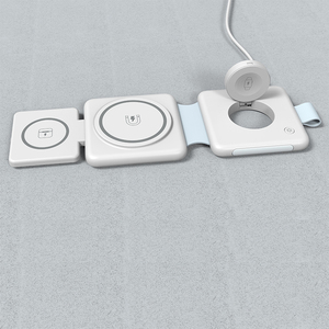 Chargeur sans fil pliable 3-en-1 de haute qualité 15W pour téléphone - Product Image 6