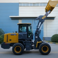 Chargeuse sur pneus mini XCMG LW180FV de 1,8 tonne, chargeuse mini diesel