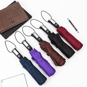 Parapluie Parasol Automatique Personnalisé avec Impression de Logo pour Adultes Moderne 10K Pliage Protection Soleil Pluie Voyage Polyester - Product Image 1