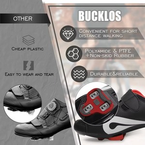 Tacchetti per <span class=keywords><strong>bici</strong></span> da strada BUCKLOS per sistema Keo tacchetti a pedale Float di 4.5 gradi con <span class=keywords><strong>scarpe</strong></span> da <span class=keywords><strong>bici</strong></span> - Product Image 3