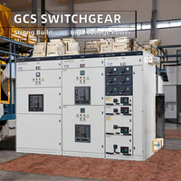 Armoire de distribution électrique à tiroirs GCS en acier, équipement de distribution d'énergie certifié ISO, panneau de commande, 400~4000A
