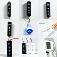 Controlador de Temperatura con Pantalla Táctil, Termostato Programable con Temporizador para Baño