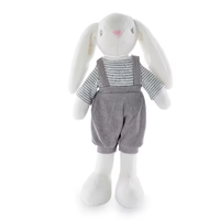 Peluche Lapin Mignon à Longues Oreilles, Figurine Animée, Jouet Doux et Adorable, Mini Animaux en Peluche