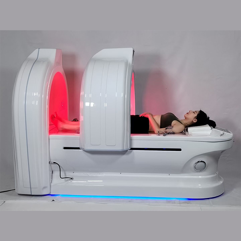 Capsula Spa massaggio acqua letto secco serbatoio di privazione sensoriale ozono Sauna Spa capsula