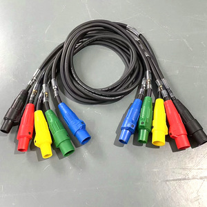 Câble d'alimentation Camlock 400A, fil de cuivre de 35 mm, utilisation pour équipement industriel, prise IEC vers prise IEC - Product Image 2