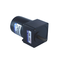 Moteur électrique à induction monophasé TVT 15W, micro-moteur industriel à engrenages, régulation de vitesse, alliage d'aluminium, stator 100% cuivre
