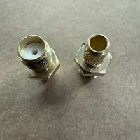 Connecteur coaxial SMA-C-K3 en laiton, prix d'usine, connecteur femelle SMA, sertissage, câbles RG58 RG142