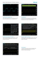 Oscilloscope numérique portable Micsig - Série STO - 100 MHz - 200 MHz - 2/4 canaux - 1 GSa/s - Haute performance - STO1004/2002