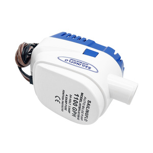 Prix d'usine 1100GPH Petite pompe submersible automatique DC 24V Pompe de cale marine à <span class=keywords><strong>vendre</strong></span> - Product Image 6