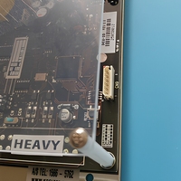 Carte de circuit imprimé de commande de porte d'ascenseur DCU-2D REV 2.1 avec étiquette d'avertissement