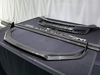 Kit carrosserie de haute qualité en fibre de carbone sèche style OC, comprenant lèvre avant, jupes latérales, diffuseur arrière et aileron arrière pour Porsche Panamera 971