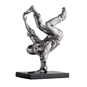 Personalizado Resina Street Dance Troféu Estátua Escultura Home Decor Arte Moderna - Product Image 4