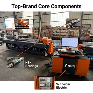 เครื่องตัดและตัดขอบกระจก CNC แบบรวมความแม่นยำสูง - Product Image 1
