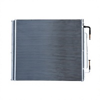 Aidea 3003 Condenseur à microcanaux en aluminium MCHE 6FPI à ailettes à lamelles compatible R410A DC12/24V pour climatisation commerciale, marine et CVC haute performance