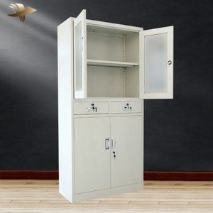 Tengle Modern Design Metal Extendable <b>File</b> Cabinet with 2 <b>Drawers</b> and Key Lock for School Commercial Home Office Use - Product Image 4
