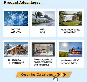 DM Steel <span class=keywords><strong>Maison</strong></span> conteneur modulaire, Villa capsule, Cabine salon, Abri <span class=keywords><strong>de</strong></span> jardin, portable, résistant au vent, facile d'entretien, pour complexe <span class=keywords><strong>de</strong></span> villégiature extérieur, espace <span class=keywords><strong>de</strong></span> <span class=keywords><strong>repos</strong></span> routier et abri <span class=keywords><strong>de</strong></span> jardin - Product Image 6