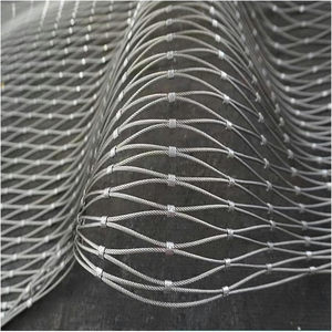 304 проволока из нержавеющей стали, плетеная алмазная проволока, сертифицированная, сертифицированная веревка, защитная сетка, серебристая сварная, согнута, подходит для вашего - Product Image 6