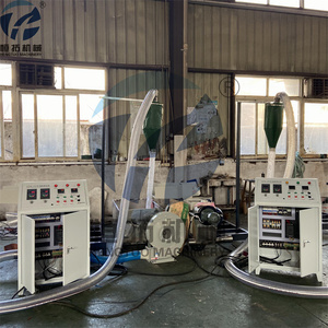 Machine de recyclage de films plastiques et de granulés plastiques HONTO HT-H75 entièrement automatique à refroidissement par air et sans eau - Product Image 3