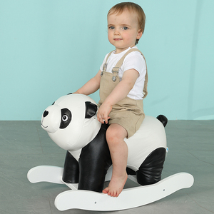 Silla mecedora plástica del bebé del juguete de la felpa de la <span class=keywords><strong>panda</strong></span> china cómoda de alta calidad - Product Image 3