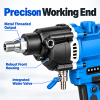 Machine de forage électrique diamantée 2400W, perceuse à carottage pour béton 200mm pour fournisseur de projets de construction