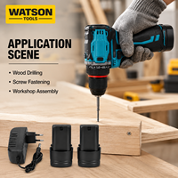Kit de perceuse sans fil 21V en gros avec batterie au lithium, ensemble perceuse-visseuse électrique avec 2 batteries et chargeur, fourniture d'usine OEM ODM