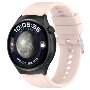 Metallo Pin fibbia morbido Gel TPU gomma sostituire cinturino Smartwatch cinturino per <span class=keywords><strong>Huawei</strong></span> <span class=keywords><strong>Watch</strong></span> <span class=keywords><strong>Gt3</strong></span> <span class=keywords><strong>Pro</strong></span> 20MM 22MM cinturino per orologio - Product Image 5