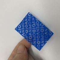 En gros haute qualité conception personnalisée étiquette de garantie autocollant