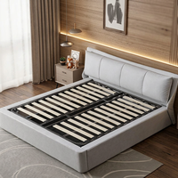 Base de lit mezzanine personnalisable en acier, écologique, avec sommier à lattes neutre, pour hôtels et projets mondiaux