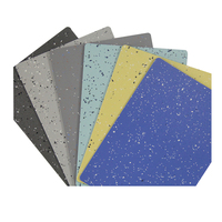 Tapis de sol ESD antistatique conducteur en PVC de 2mm Revêtement de sol en vinyle homogène avec surface texturée Caractéristique antidérapante