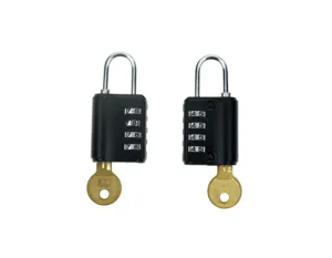 YH1660 Combination Lock With Key Dormitory Locker Gym Lock Through Open Combination Padlock
