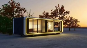 Casa Contenedor Móvil de Dos Pisos, Acero, 8.5 m, Cabina Tipo Apple, Contenedor de Envío con Baño para <span class=keywords><strong>Bar</strong></span> - Product Image 4