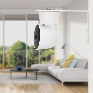 Grand support mural en métal pour caméra de sécurité filaire d'intérieur Google Nest de 2e génération, étagère de caméra d'installation flexible - Product Image 4