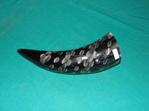 Venta al por mayor de silbato de cuerno de búfalo ecológico tallado estilo animal decoración para beber - Product Image 6