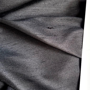 <span class=keywords><strong>Doupion</strong></span> <span class=keywords><strong>Soie</strong></span> 26mm 145cm Dupion Tissu Deux Tons Personnalisé Teignable pour Chemises Robes Robes Echarpes Versatile - Product Image 2