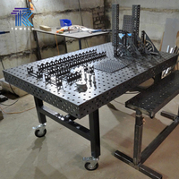 TKweld usine certifié CE D16 D28 3000*1500*200mm outils de Table de soudage en acier Flexible nouvelles Stations de soudage Robot 2D 3D
