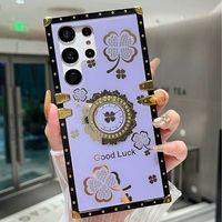 Casing ponsel tahan guncangan, pelindung ponsel tahan guncangan, sandaran, Anti gores Funda untuk Galaxy S25 S24 S23 S22 S21 FE Plus ultra A56