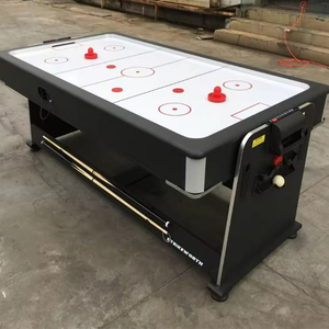 Giá Rẻ Giá 4 Trong 1 Đa Trò Chơi Bida Bảng Thể Thao Trong Nhà 6ft Với Hồ Bơi/Ping Pong/Không Khí Hockey/Ăn Uống Top Combo - Product Image 5