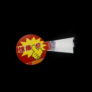 Rõ ràng PVC kệ giá <span class=keywords><strong>talker</strong></span> bản lề mềm Grip dây giỏ dấu hiệu chủ Kệ <span class=keywords><strong>talker</strong></span> cho quảng cáo siêu thị - Product Image 3