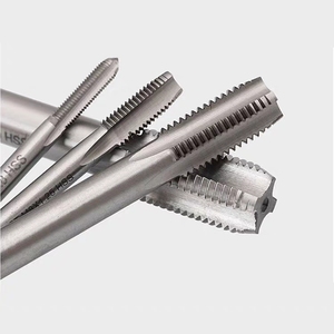 Usine vend des tarauds HSS <span class=keywords><strong>1</strong></span>/2\", <span class=keywords><strong>1</strong></span>/4\", <span class=keywords><strong>1</strong></span>/<span class=keywords><strong>8</strong></span>\" norme ANSI UNC BSP <span class=keywords><strong>NPT</strong></span> pour alliage d'aluminium, cuivre et tuyaux en plastique - Product Image 1