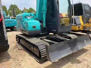 Kobelco SK75 7,5 Ton Mini Excavadora Alto Rendimiento Original Hecho en Japón Gran Venta de Excavadoras SK75 Usadas - Product Image 4