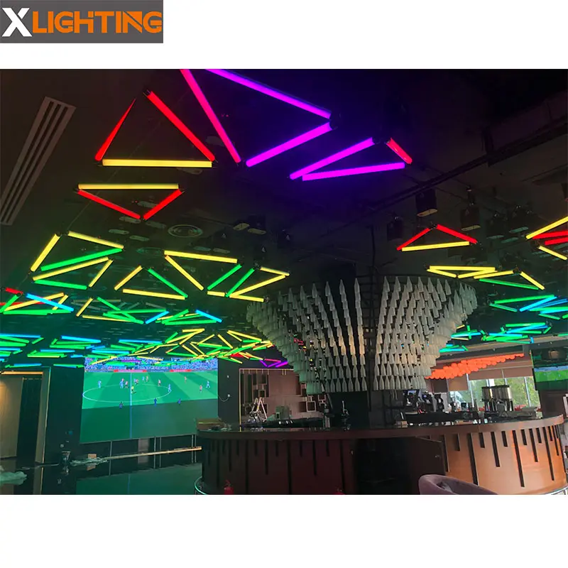 Kinetic 150W LED Pixel Ống chiếu đèn RGB câu lạc bộ đêm Trần dầm cho sân khấu DJ Disco bar hộp đêm