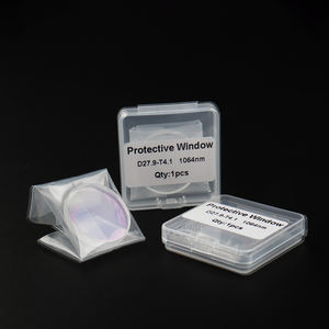 둔레이 파이버 레이저 렌즈 27.9x4.1 보호 윈도우 렌즈 롱 라이브 퓨즈드 실리카 레이툴스 프리시텍 보더 레이저 커팅 헤드용 - Product Image 1