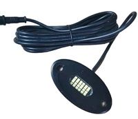 Kingshowstar - Pack de 24 LED blanc pur pour éclairage de roche, avec module de harnais universel 12V IP67 Plug&Play pour camions