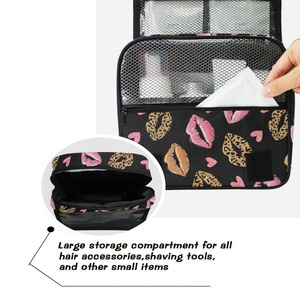 New Arrival Waterproof Foldable <b>Makeup</b> Toiletry Bag for Men Travel Shaving Dopp Kit Large Cosmetic Bags <b>Cases</b> Bathroom Organizer - Product Image 4